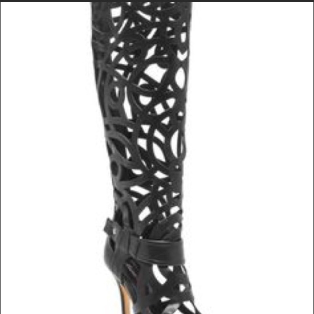 🆕NEW Chelsea & Zoe Open Toe Boots Size 6 - Picture 4 of 5